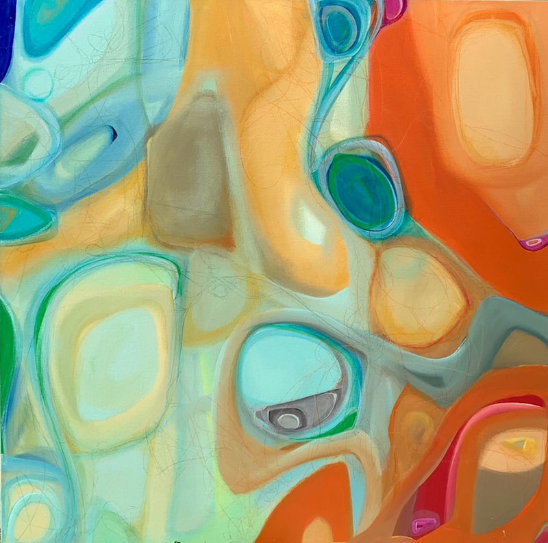 Colorful abstract art