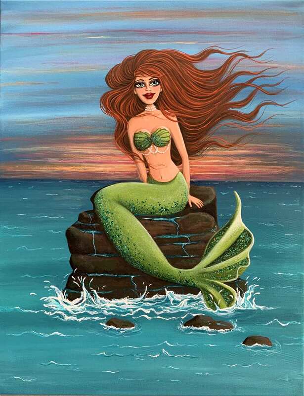 Mermaid art