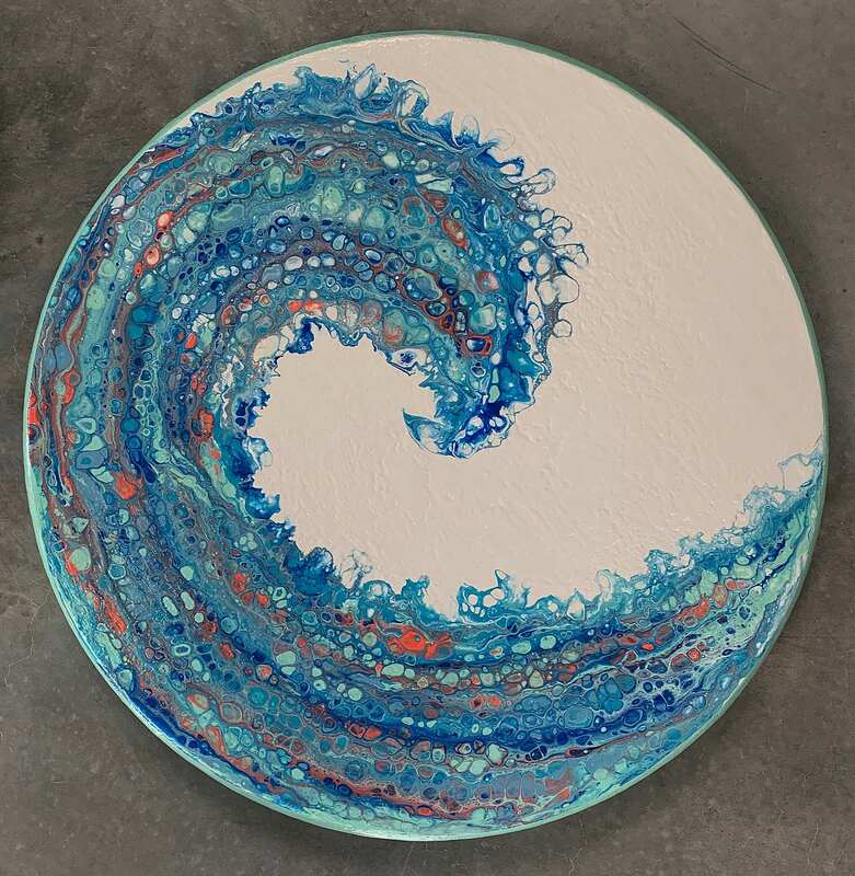 Wave cell painting.